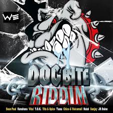 WASHROOM ENTERTAINMENT -- DOG BITE RIDDIM -- DJ PROMO COPY 