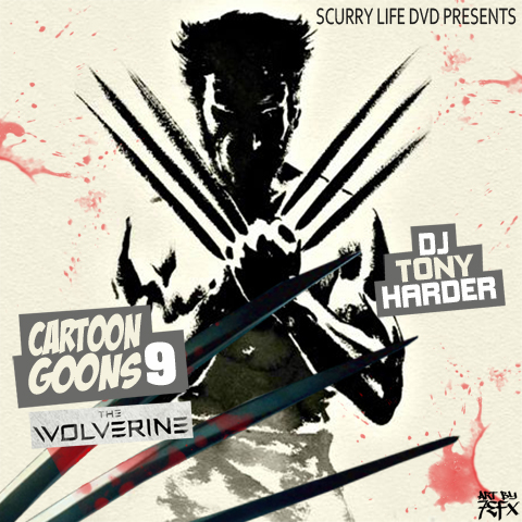 Scurry Life Dvd Presents Dj Tony Harder Cartoon Goons 9