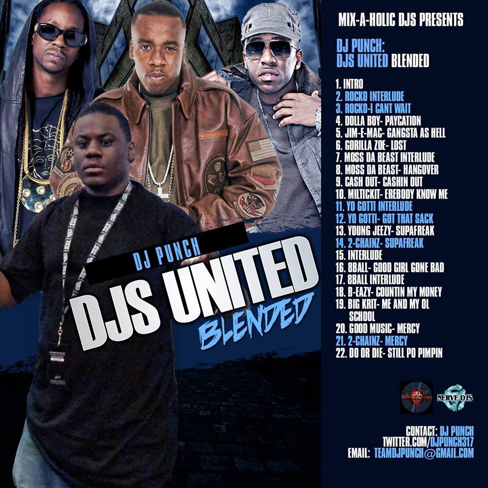 DJ PUNCH- DJ'S UNITED BLENDED