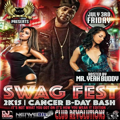 Capone's Swag Fest 2K15 - B-Day Bash