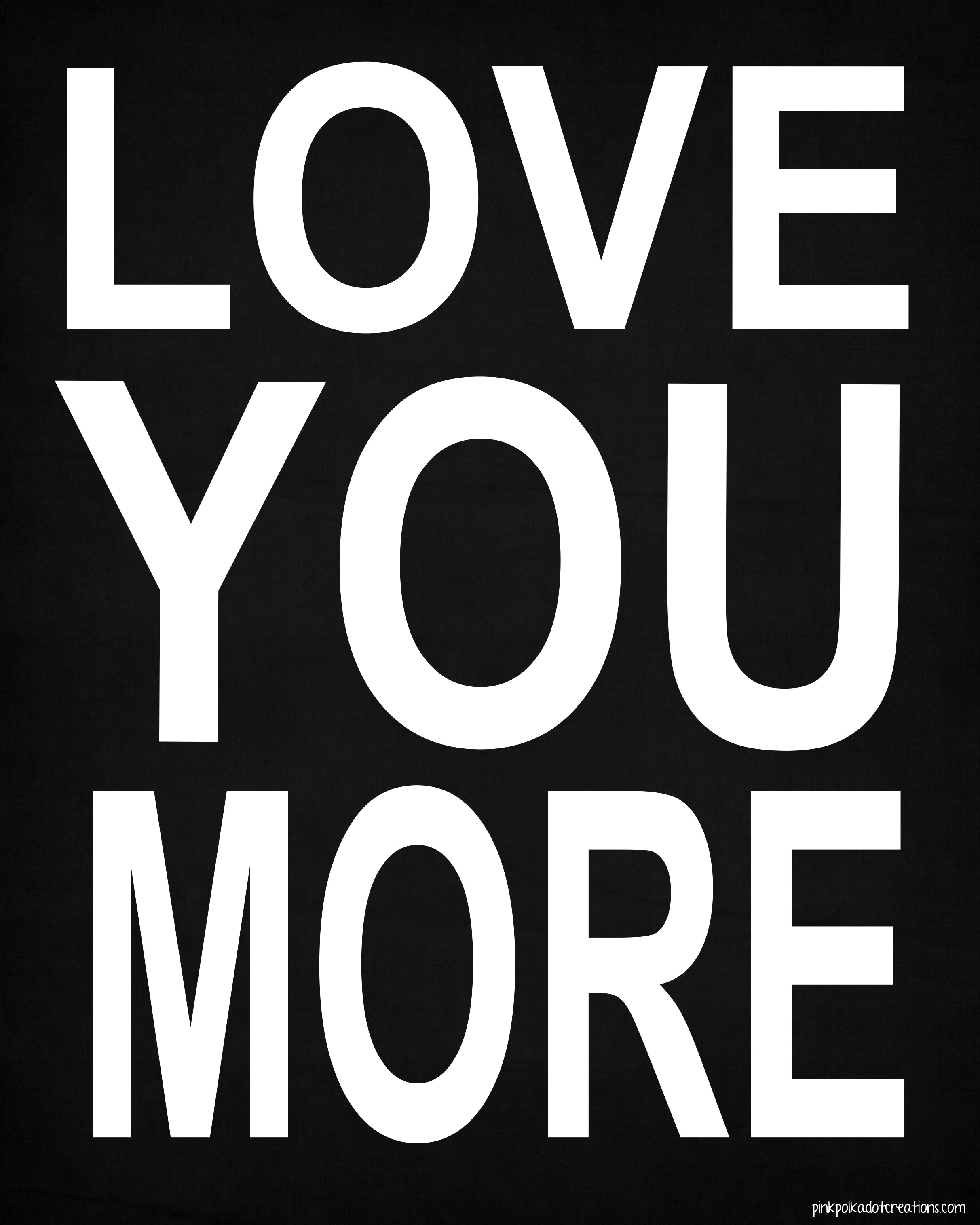 Love You More