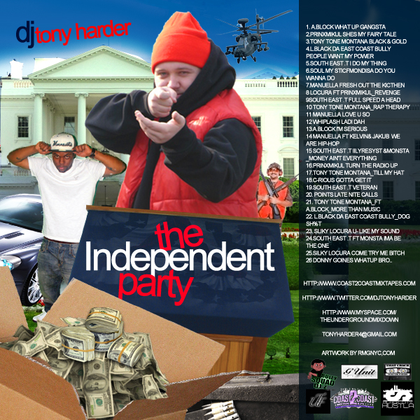 DJ TONY HARDER PRESENTS INDPENDENT PARTY MIX 