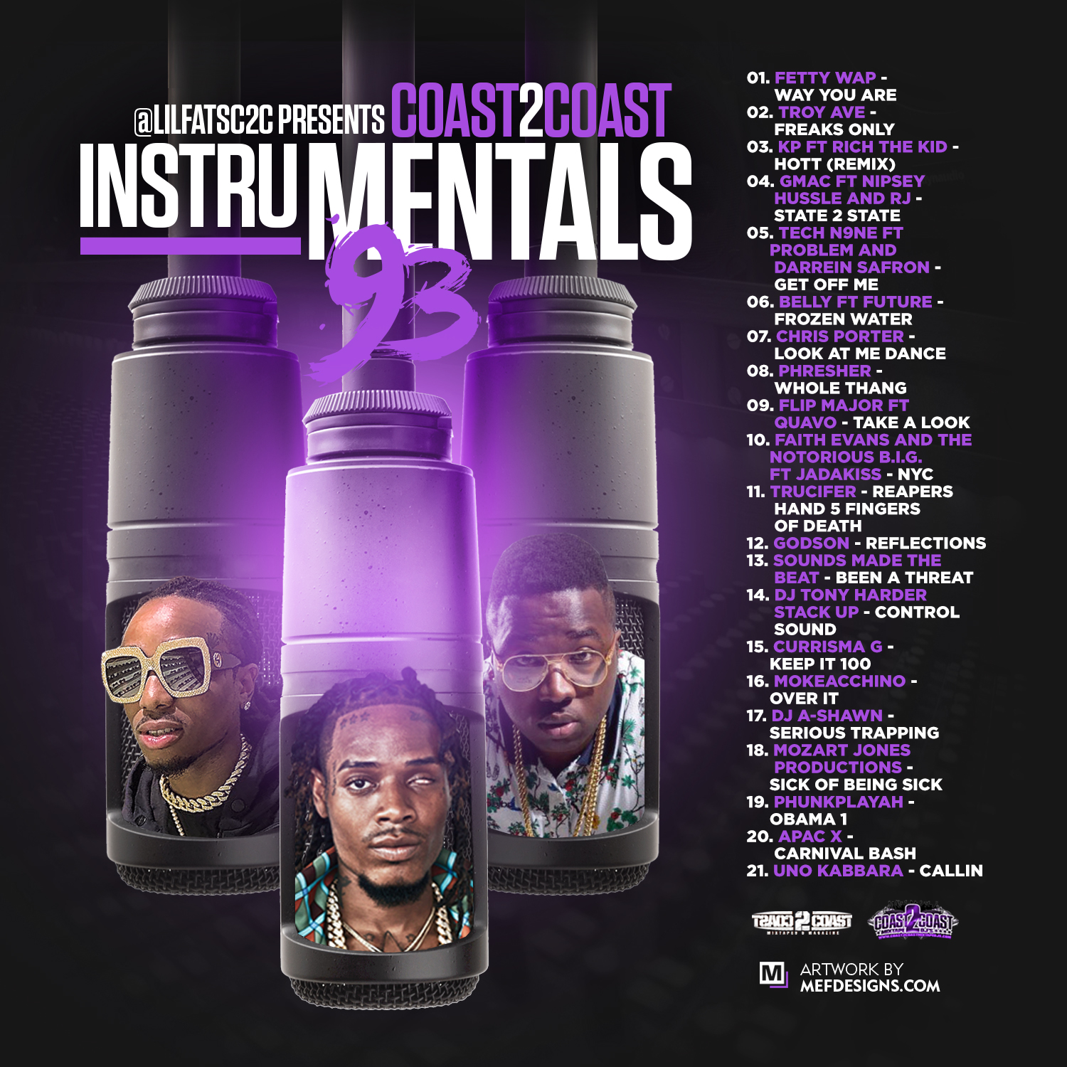@LILPHATSC2C PRESENTS COAST2COAST INSTRUMENTALS VOL93 