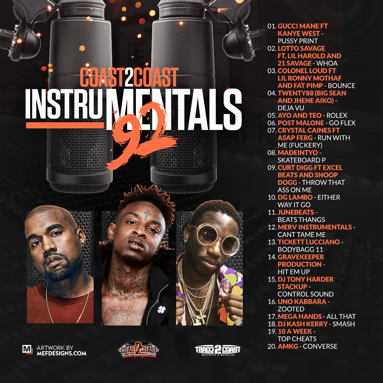 COAST2COAST INSTRUMENTALS  92
