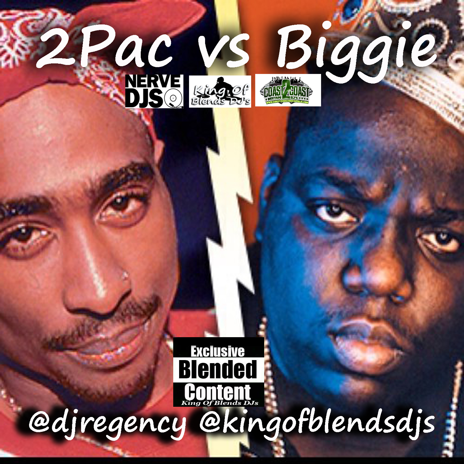 DJ Regency - 2 Pac vs Biggie Mix KingOfBlendsDjs
