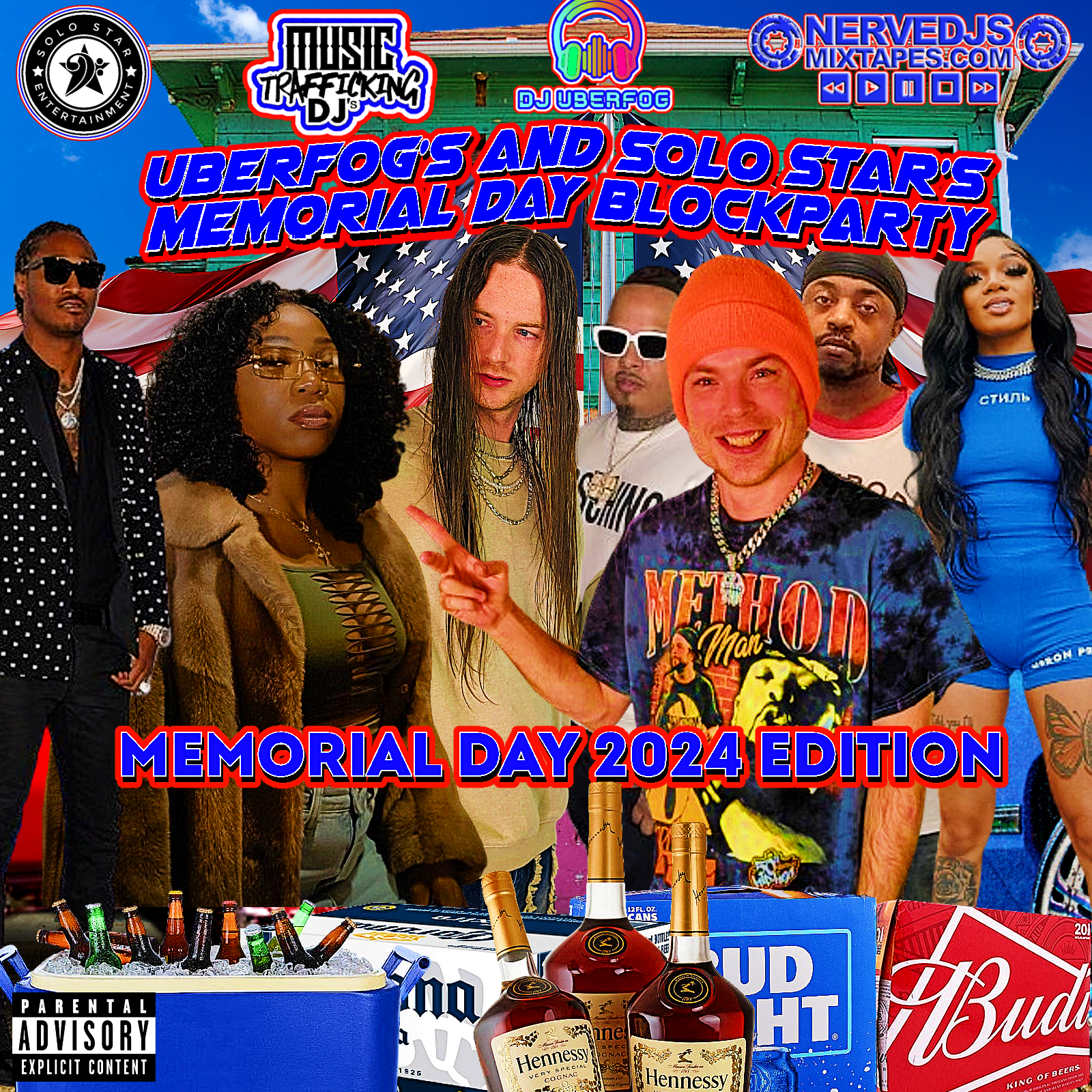 Uberfog's And Solo Star's Memorial Day Blockparty (Co - Hosted By DJ Solo Star)