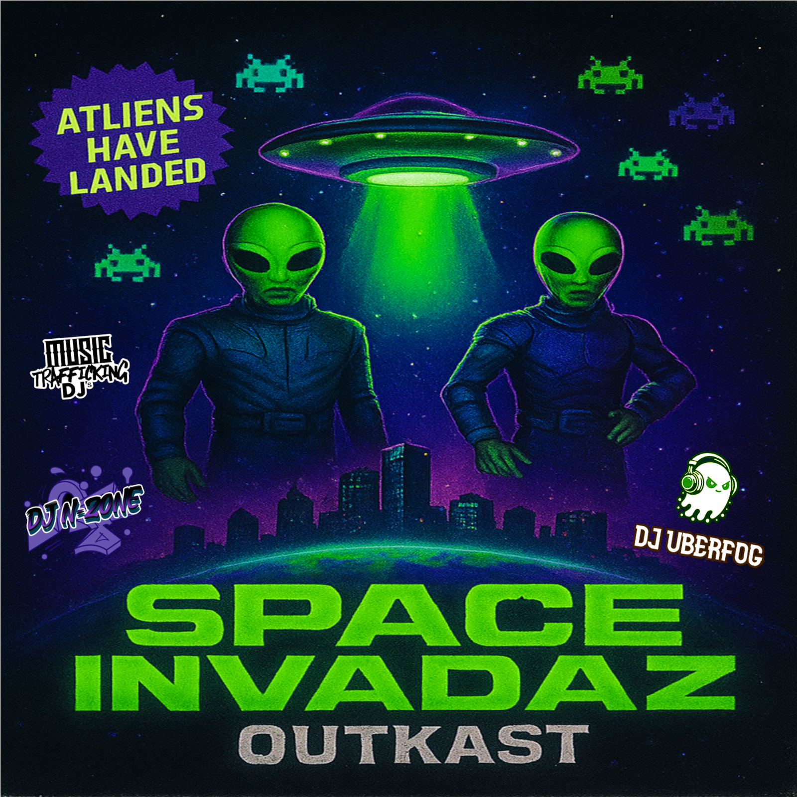 DJ N-Zone & DJ Uberfog - Space Invadaz (OutKast)
