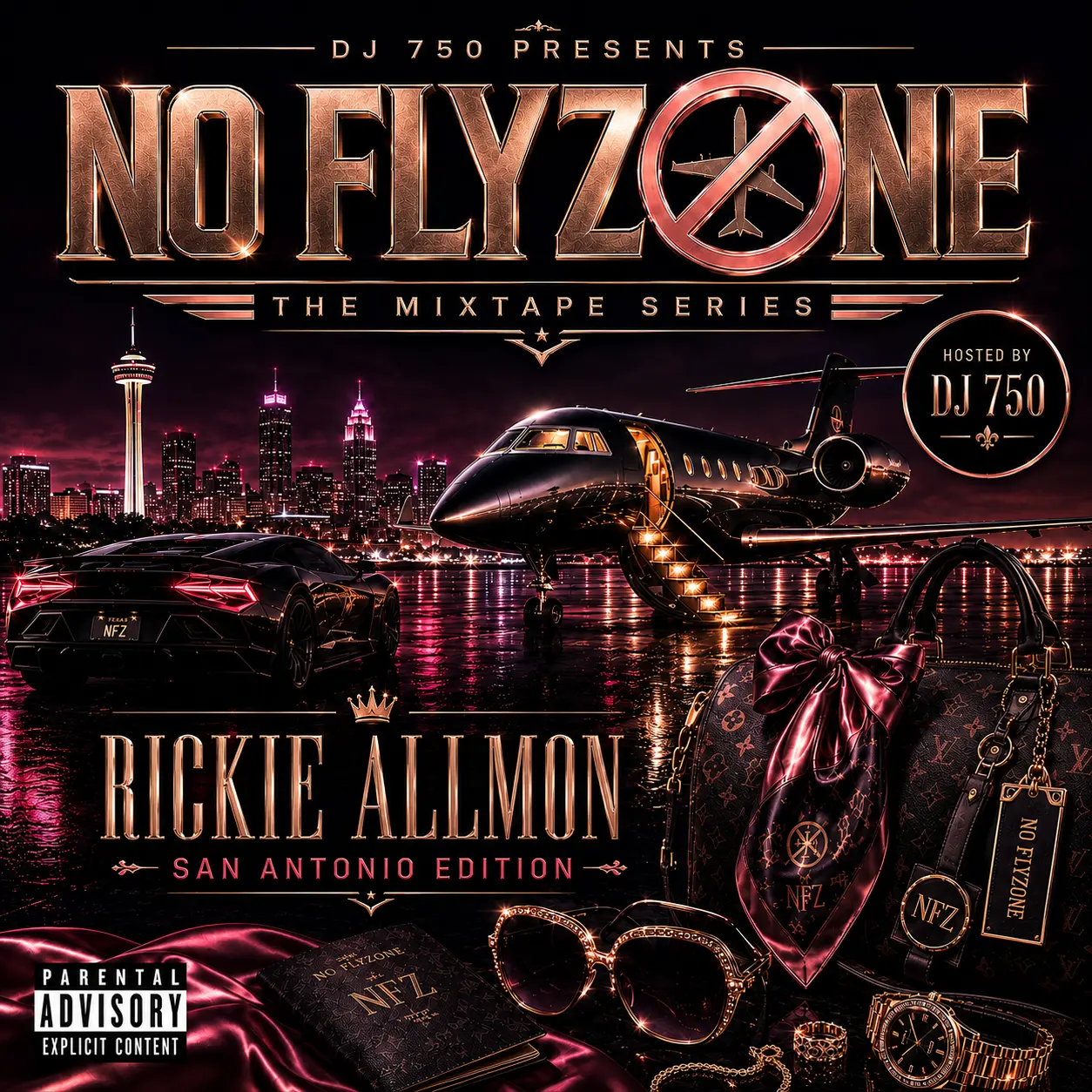 Dj 750 Presents No FlyZone Mixtape "Ricki Allmon" Edition